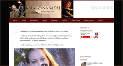 Desktop Screenshot of katarzynasadej.com