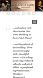 Mobile Screenshot of katarzynasadej.com